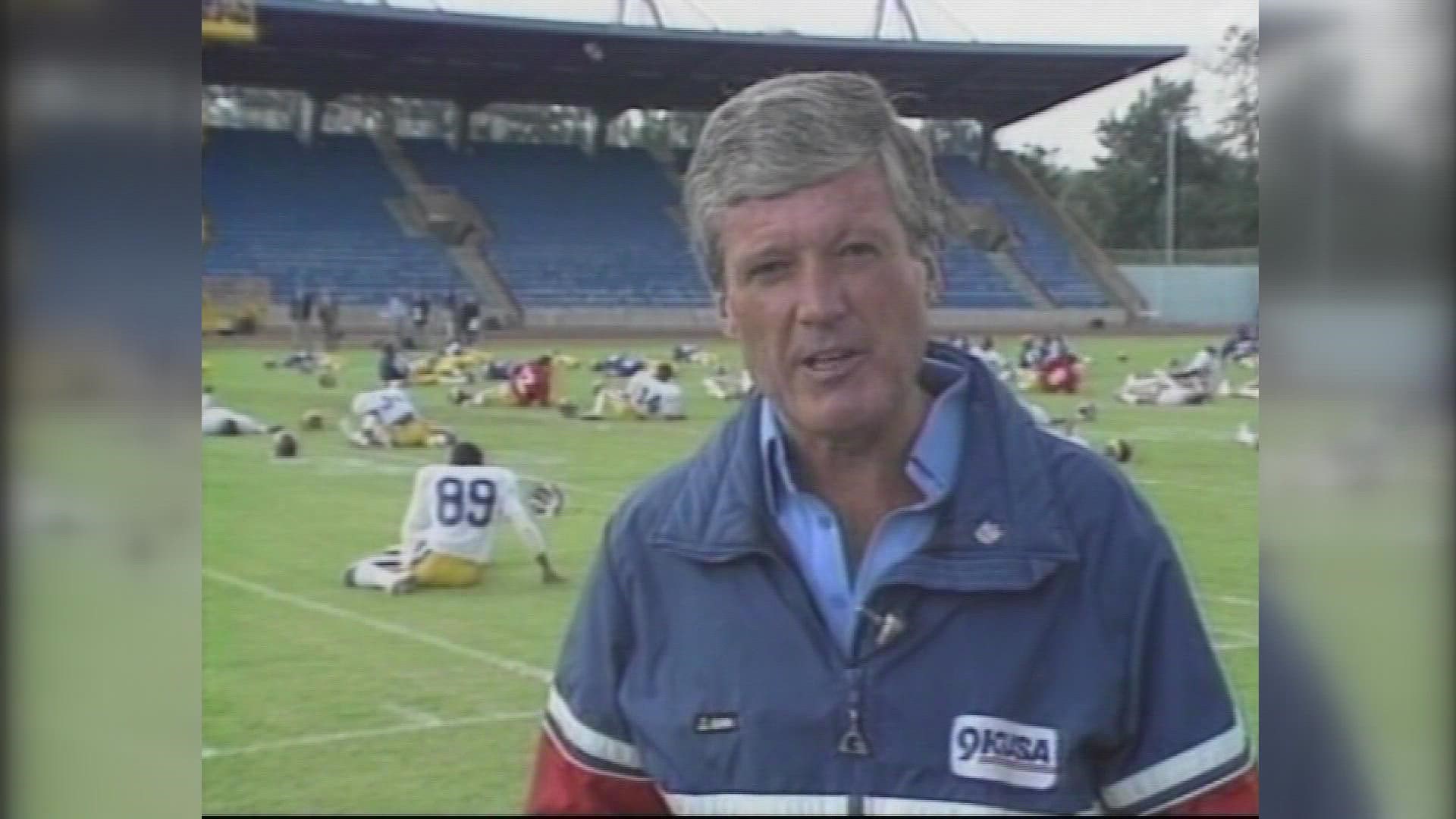 Longtime 9NEWS sportscaster Mike Nolan died in Santa Fe, New Mexico Thursday after a brief illness. He was 85.