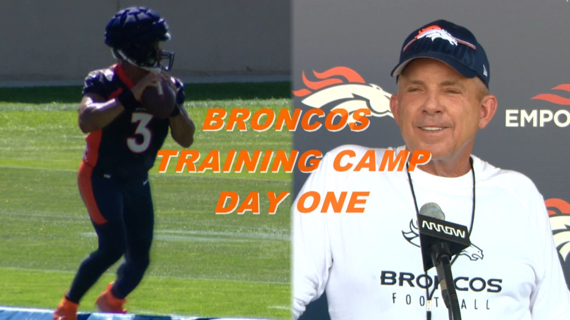 The Denver Broncos returned to team headquarters on Wednesday for 2023 training camp.