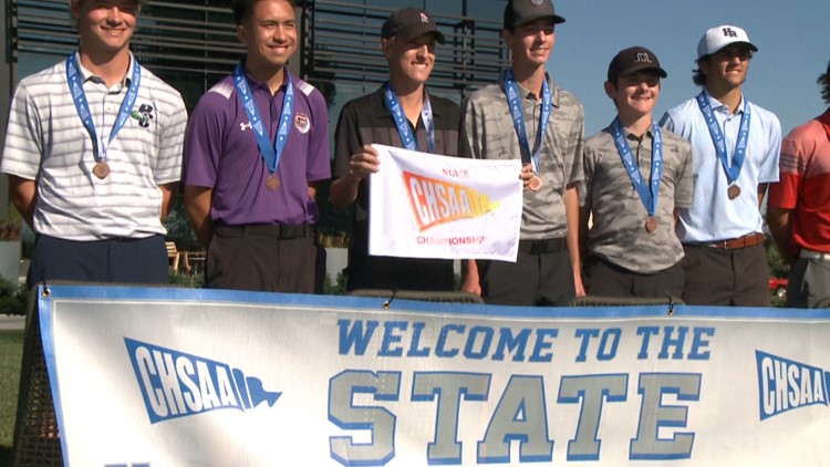 Caleb Michaels, Fossil Ridge win titles at 5A boys golf state championships