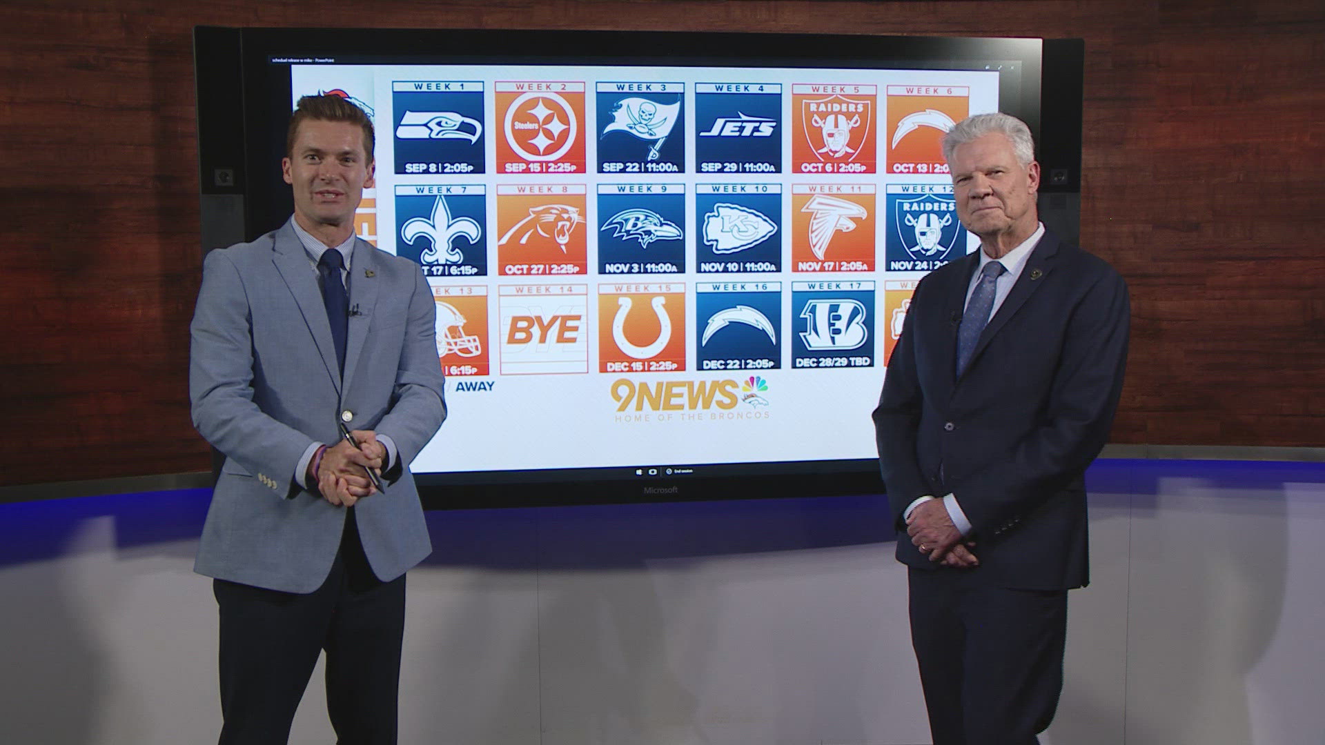 The Denver Broncos didn't get any help from the league in their 2024 schedule this season.