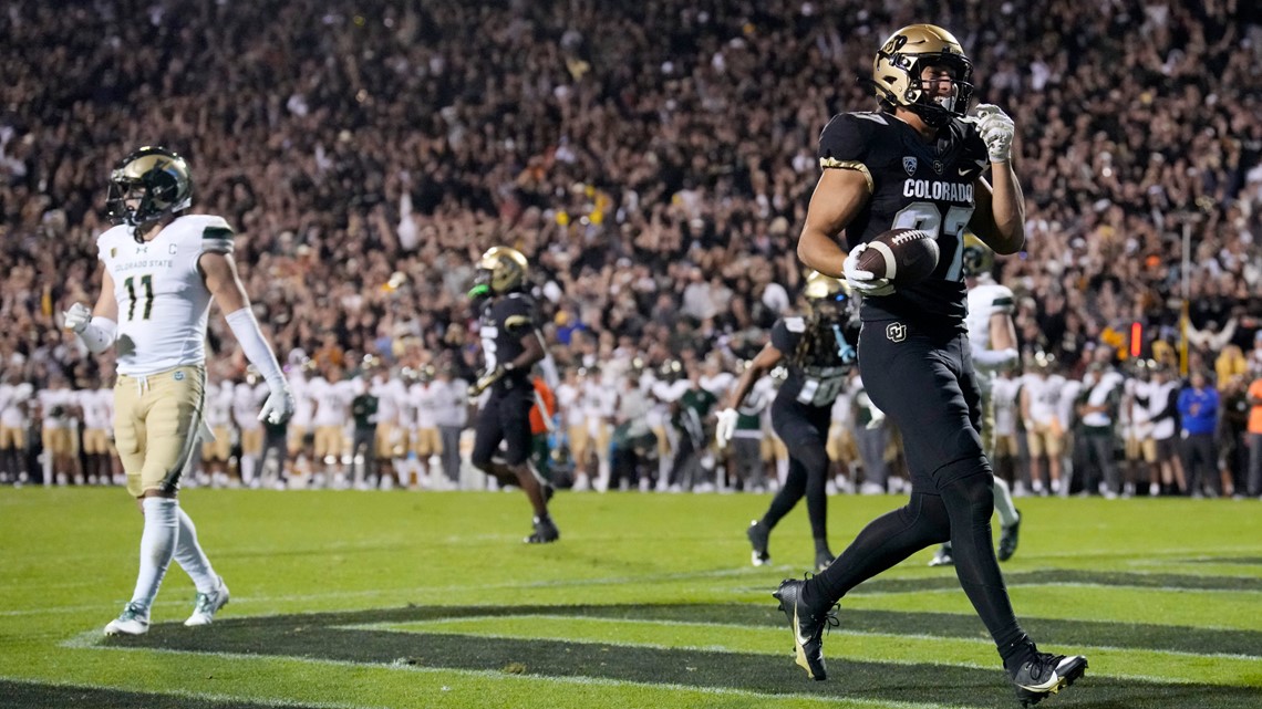 Most watched college football games 2023: Colorado-Colorado State sets late-night  ratings record