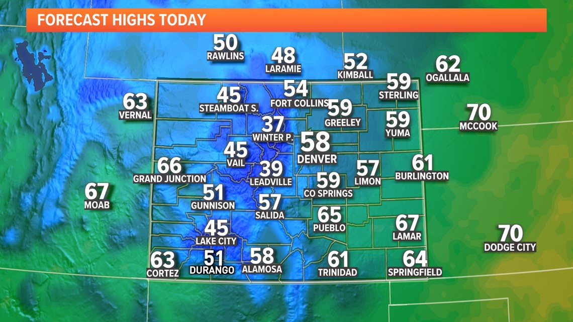 A brief cooldown ahead of a warm weekend | 9news.com