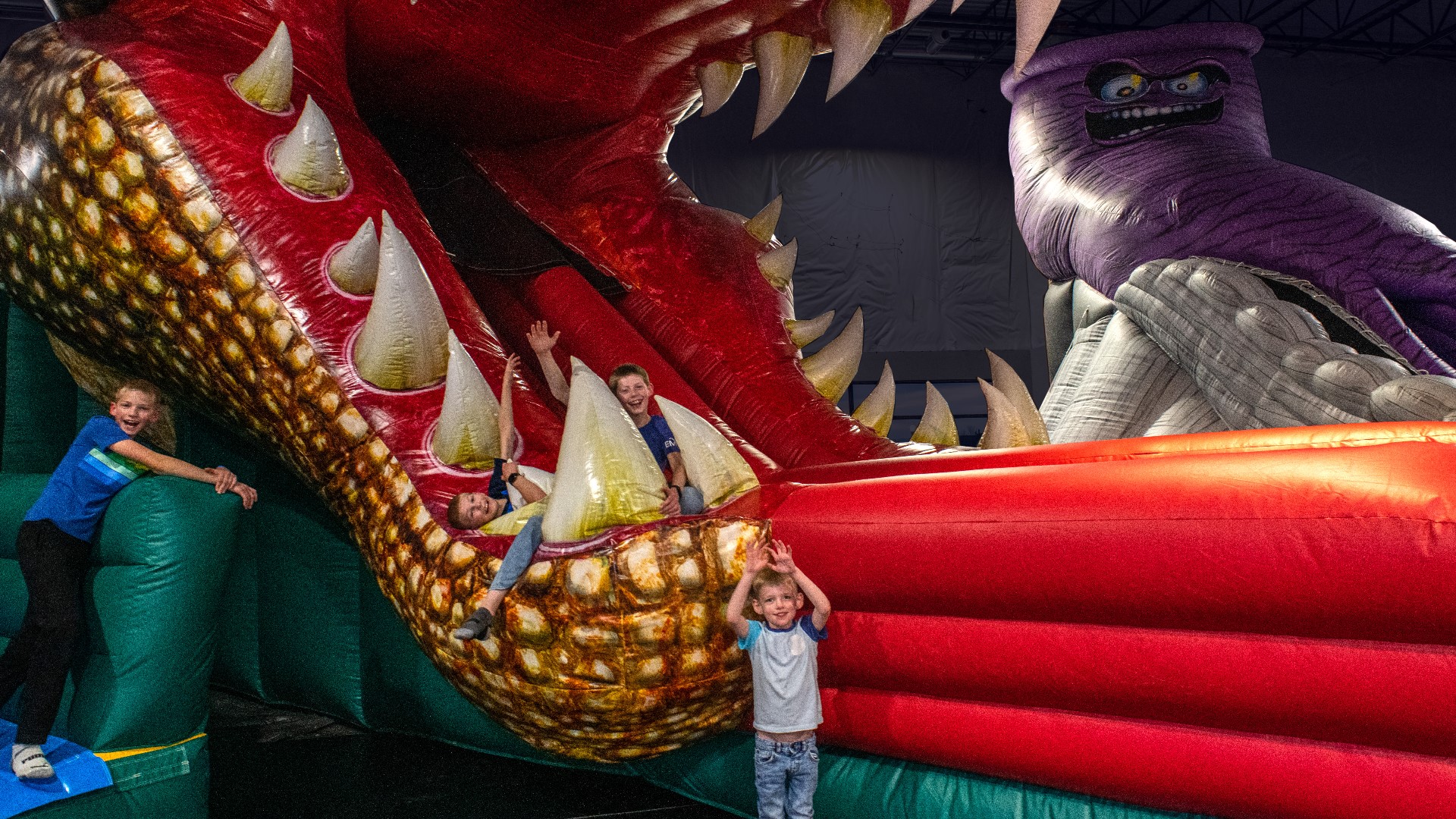 Massive Inflatable Amusement Park Opening In Colorado 9news