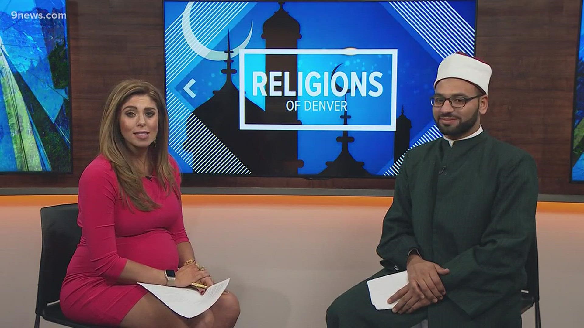 Imam Muhammad Kolila from the Downtown Denver Islamic Center just us on 9NEWS Mornings.