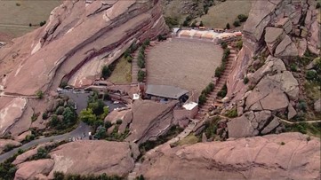 Red Rocks Amphitheatre Can Koozie - Hip Violet