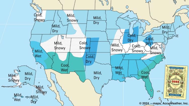 Farmers' Almanac: Colorado'S Winter Will Be A Snowy, Wonderful Escape - zncyvj0