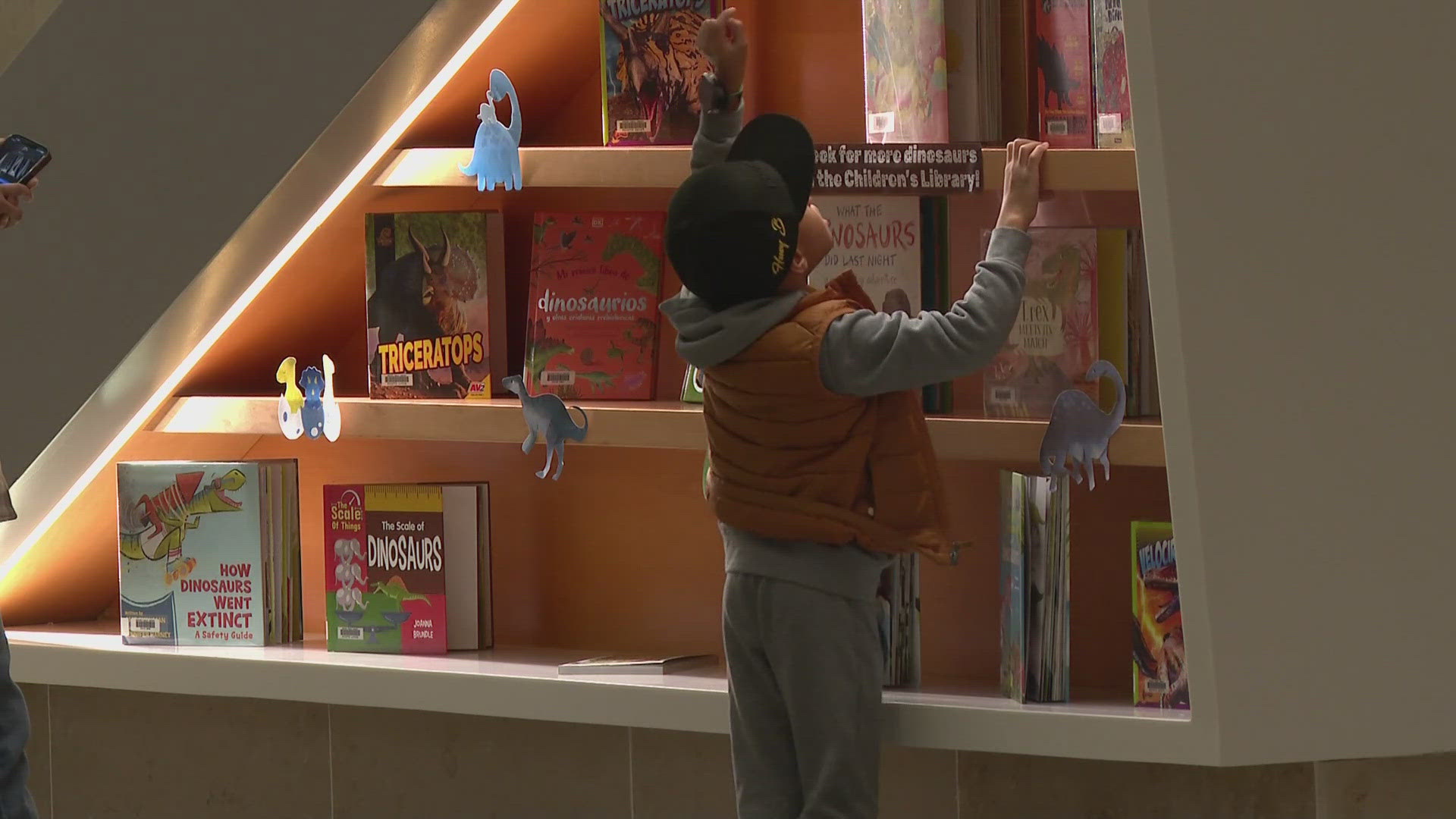 After years of closures and renovations, the Denver Central Library fully reopened to the public on Sunday. Many people are glad to have the library back.