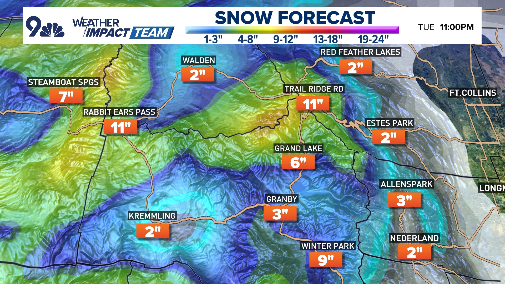 Colorado weather: Denver's mountains face heavy snow and travel ...
