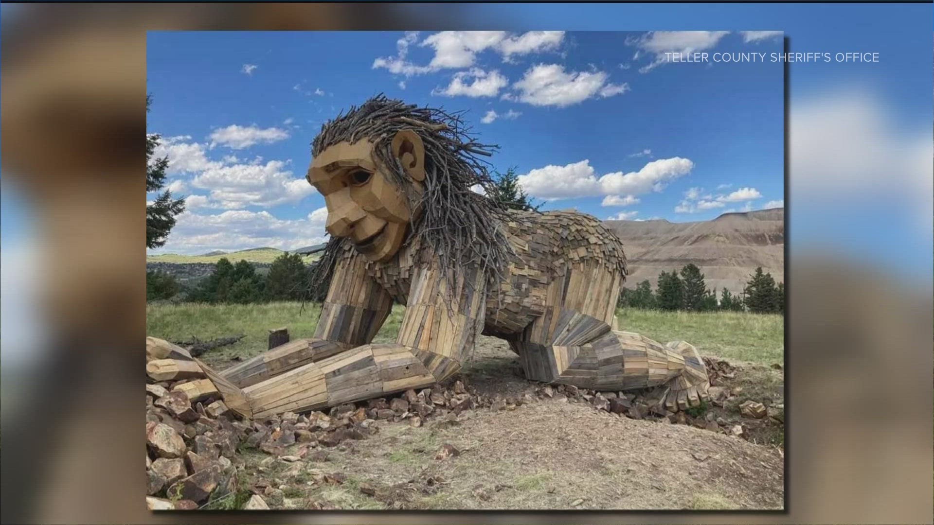 Work on Rita the troll is complete | 9news.com