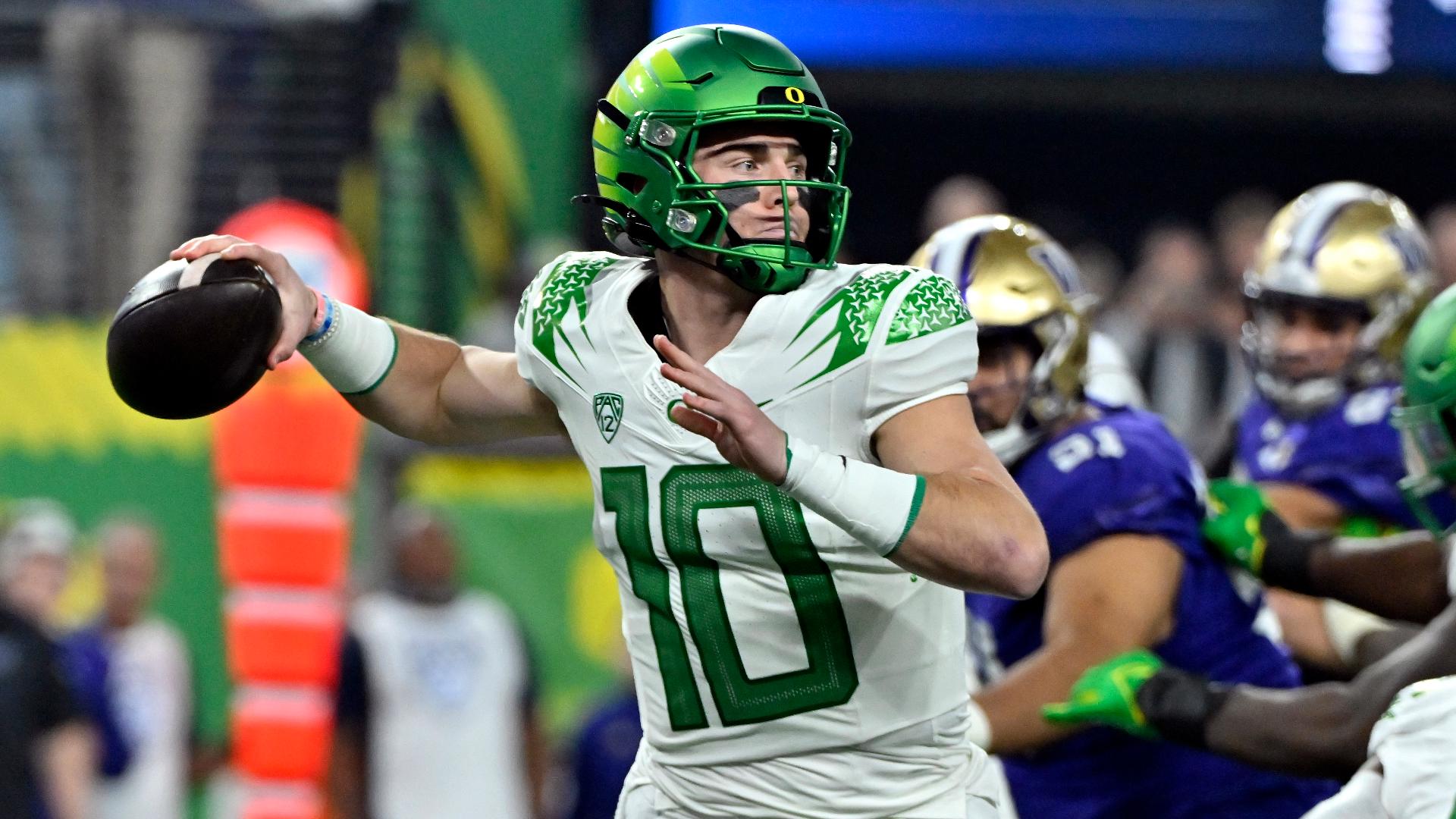 The Broncos needed a quarterback and with their No. 12 overall selection, they had zeroed in Oregon star Bo Nix.