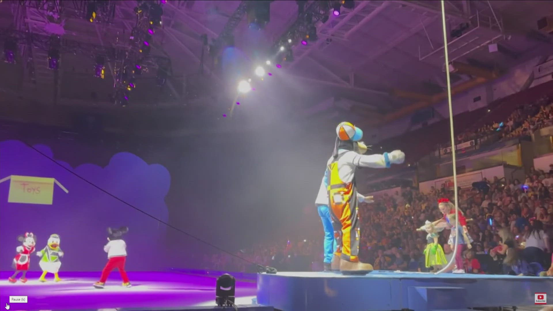 Disney on Ice is presenting 'Mickey's Search Party' at the Denver Coliseum and Blue Federal Credit Union Arena in Loveland.