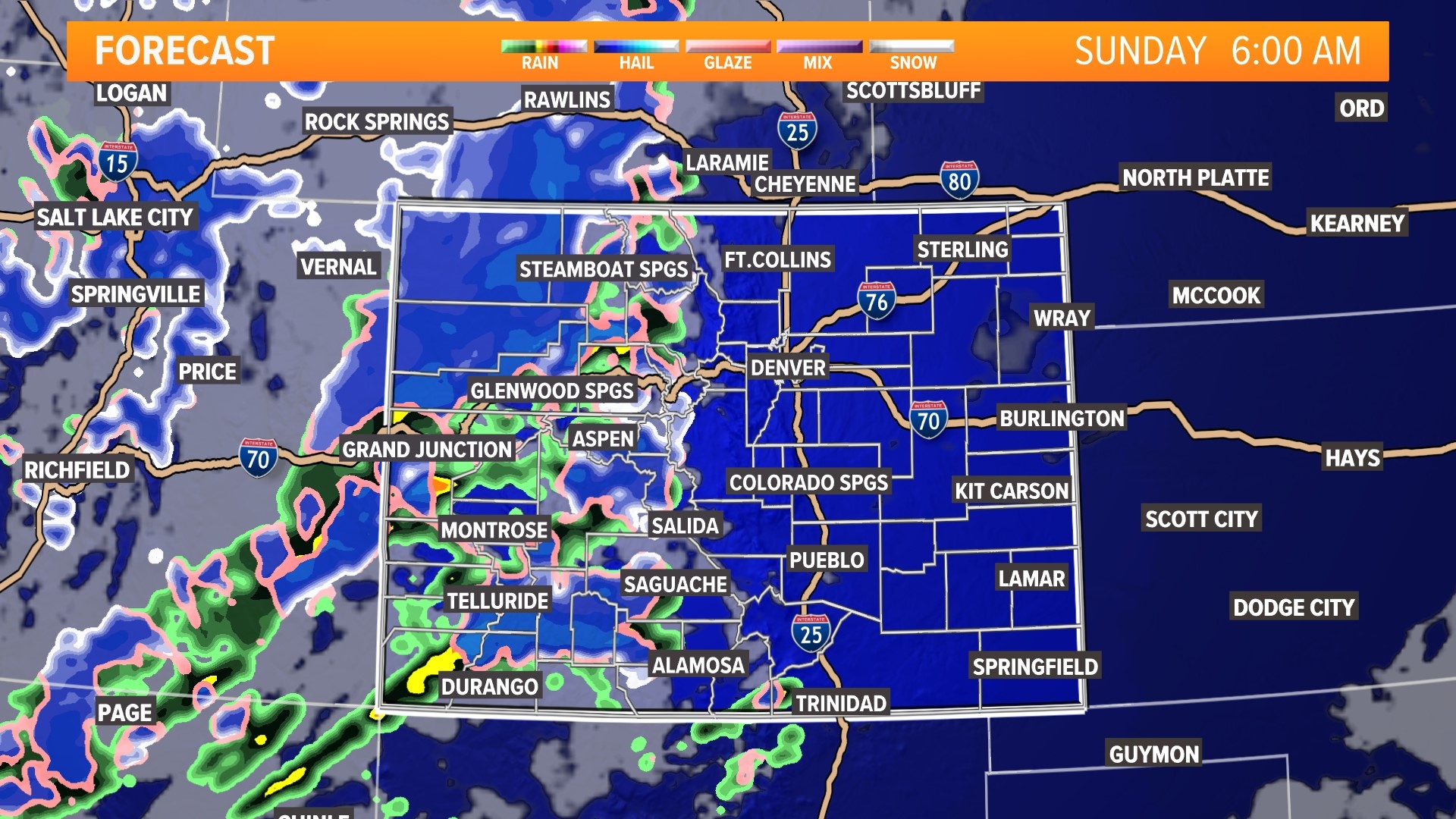 Colorado braces for first fall snow event as cold front arrives | 9news.com