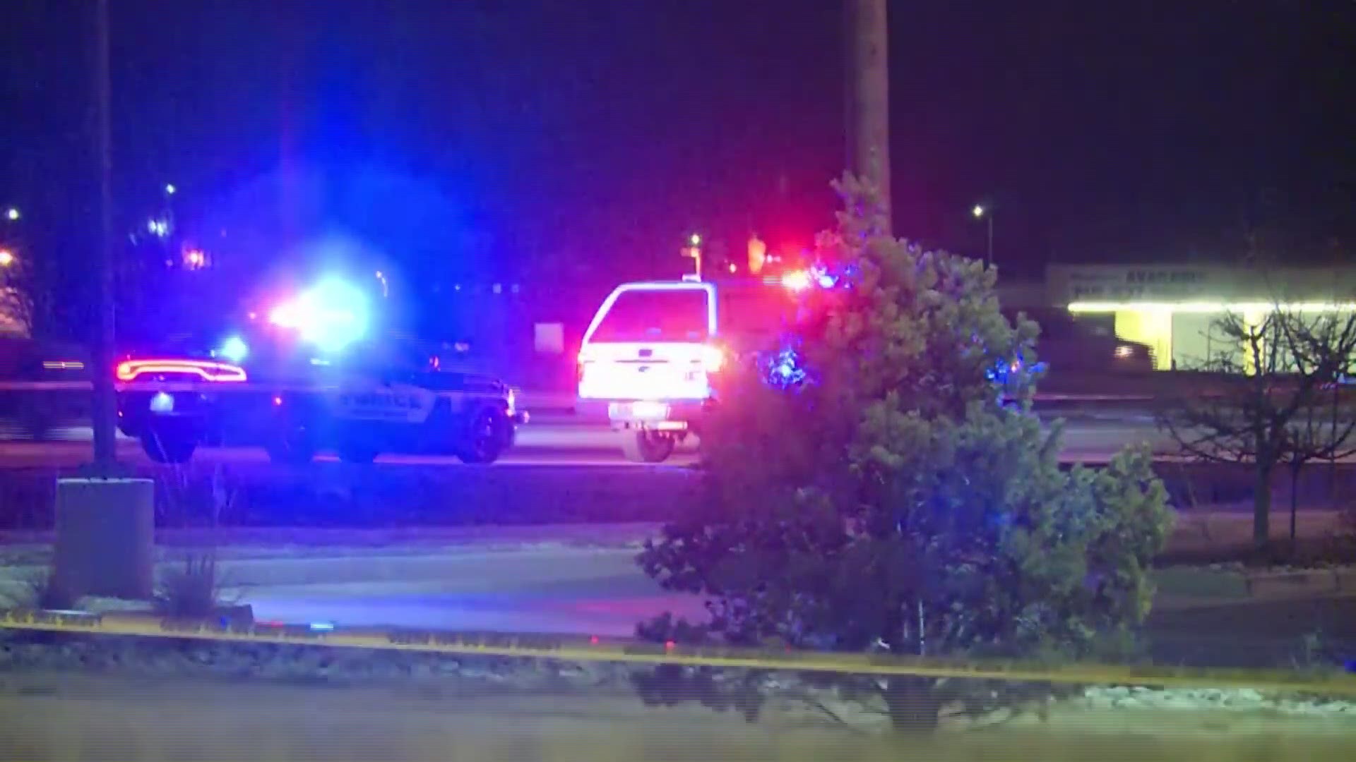 Scene video from an officer-involved shooting that resulted in one death in Colorado Springs early Thursday morning.