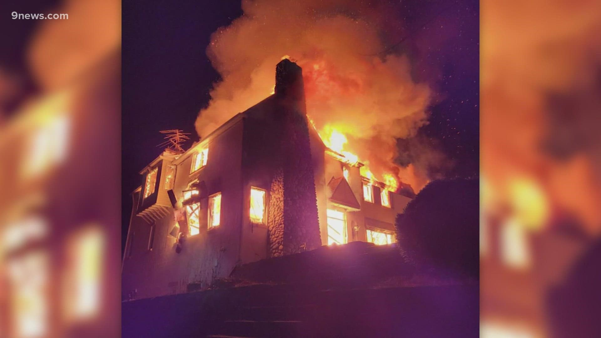 What started as an attempt to get rid of household pests ended with a million-dollar home going up in flames.