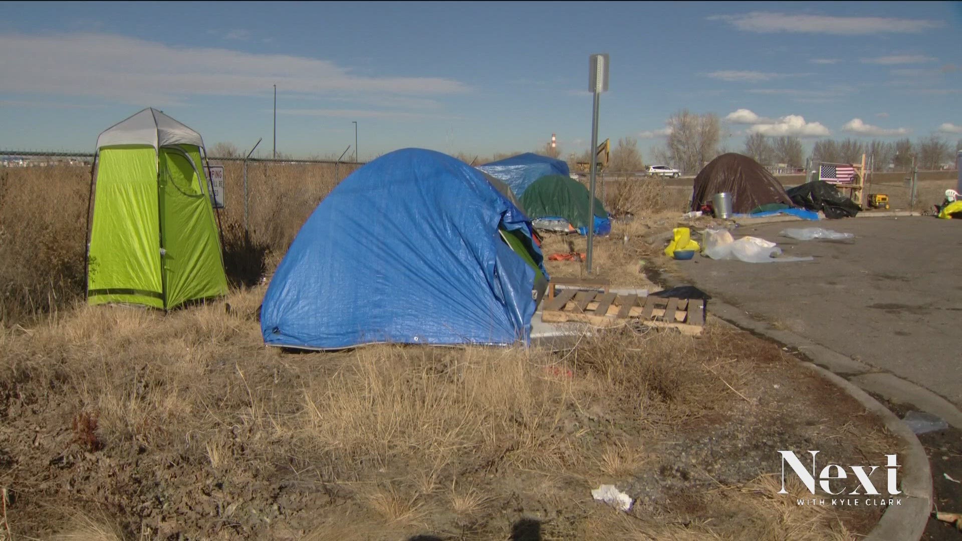 Denver used city-sanctioned camping sites for the homeless for years, but the city's been unwilling to create them for migrants living on the streets.