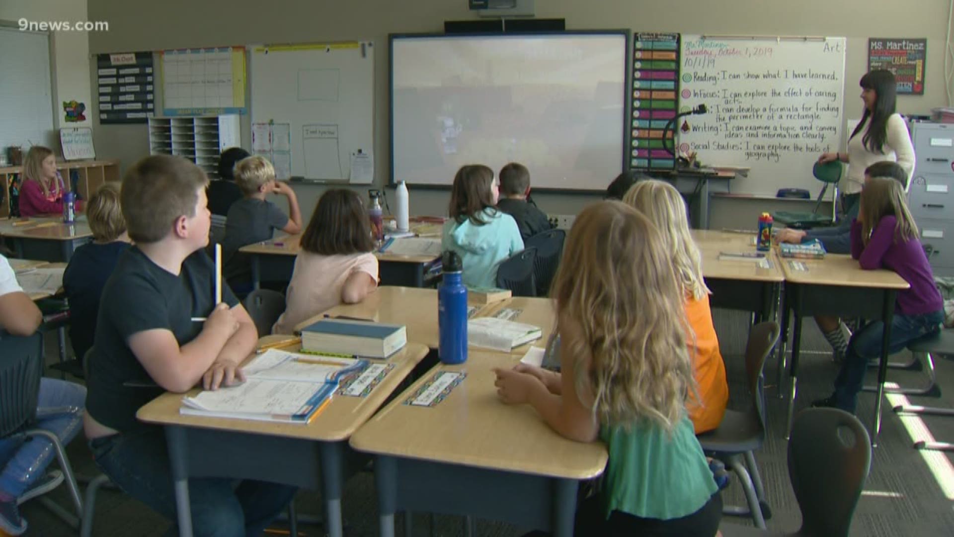 Longfellow Elementary in Salida uses "mindfulness exercises" to help students concentrate.