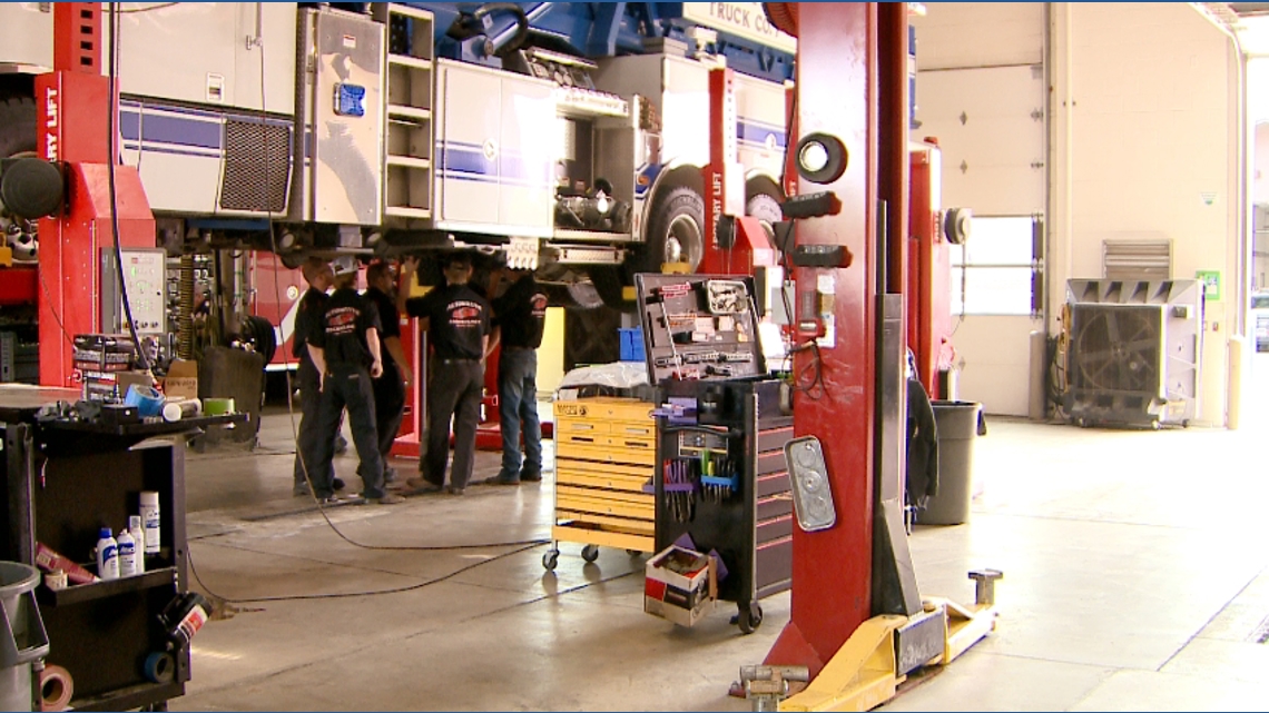 Arvada Fire teams up with Warren Tech to combat shortage of emergency vehicle mechanics