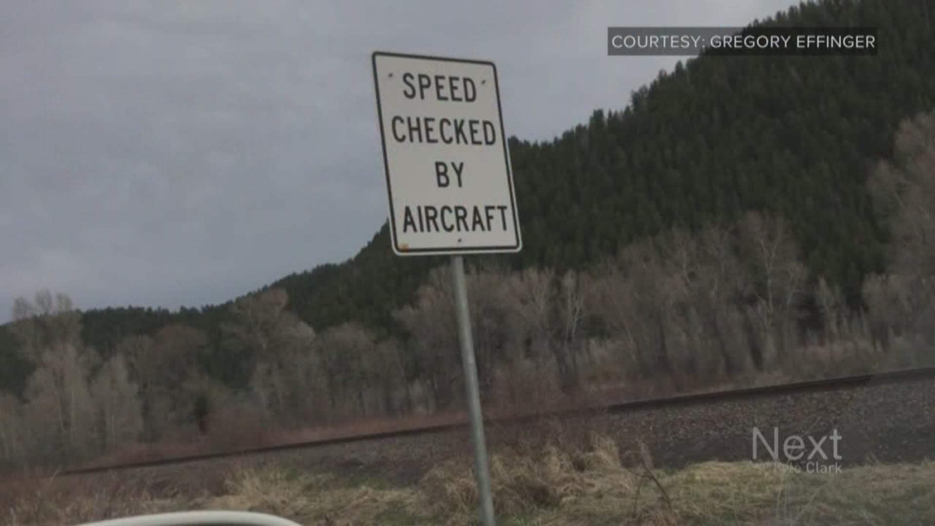 Are those speed checked by aircraft signs legit? | 9news.com