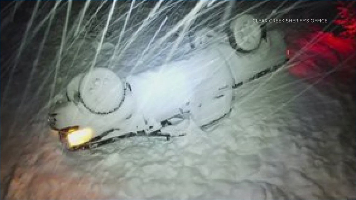Driver survives Loveland Pass avalanche | 9news.com