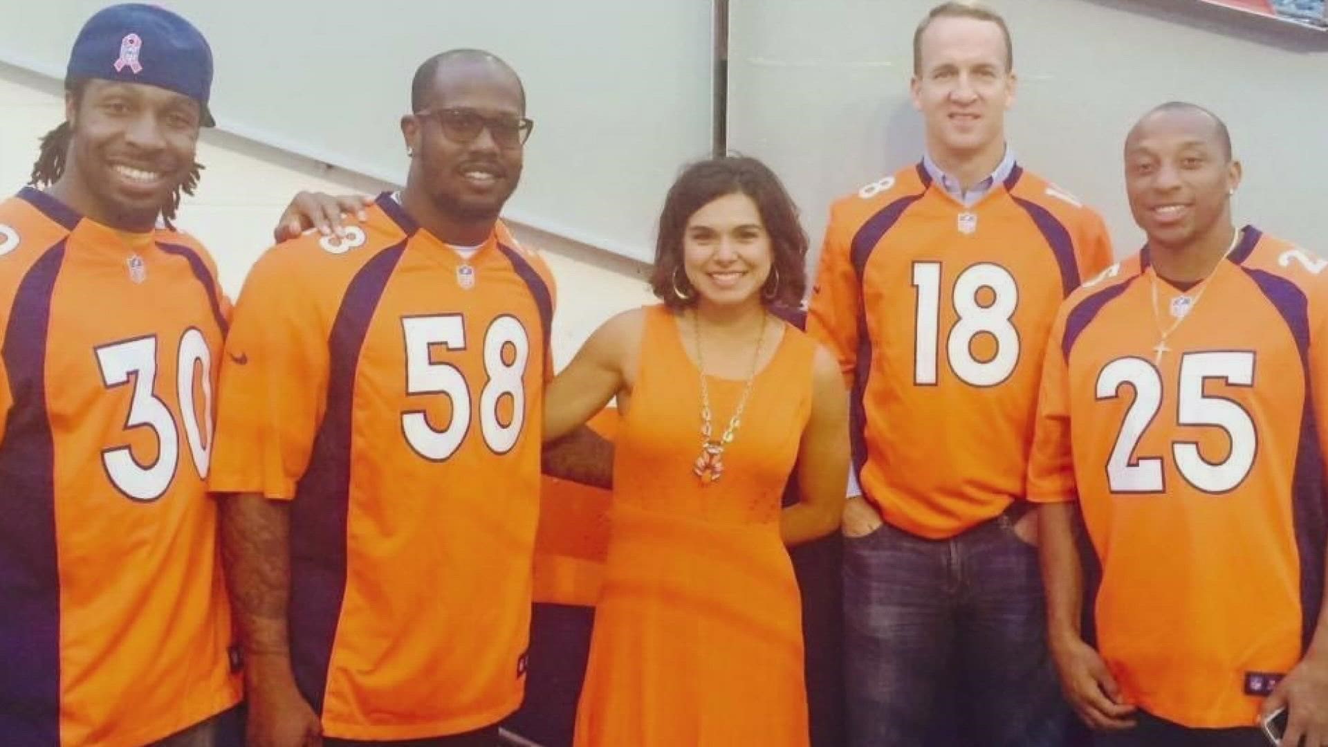 Former Colorado meteorologist Belen De Leon is set to perform the national anthem before "Sunday Night Football" in Denver.