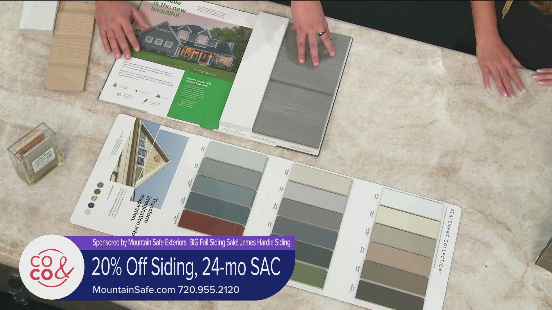 Catch the October Special from Mountain Safe Exteriors! Get 20% off James Hardie Siding and 24 months same-as-cash financing. Call 720.955.2120 or MountainSafe.com. 