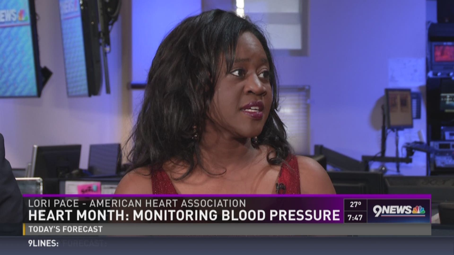 Let's talk about blood pressure. 9NEWS at 7 a.m. 2/16/2016.