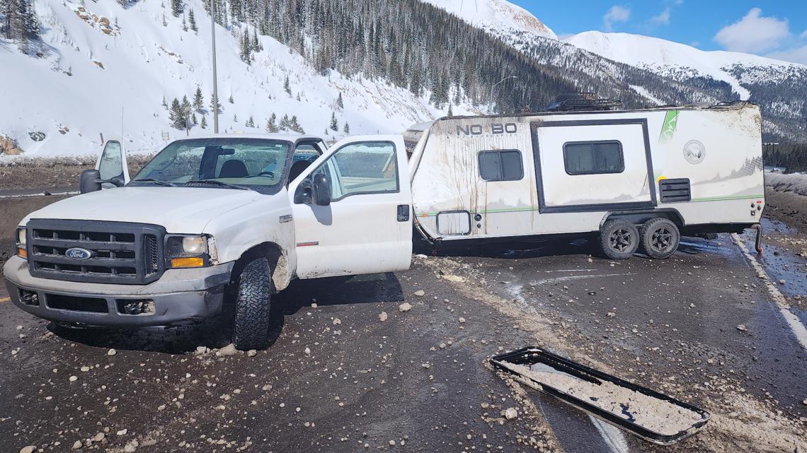 Driver claims crash was caused by I-70 potholes near Loveland | 9news.com