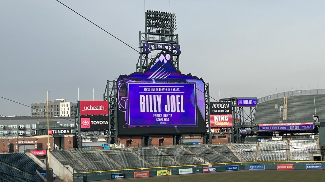 Billy Joel concert added to 2024 schedule at Coors Field Denver