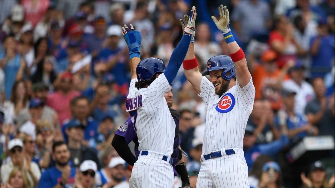 Cody Bellinger hits tiebreaking sacrifice fly as Chicago Cubs beat Colorado  Rockies 6-3