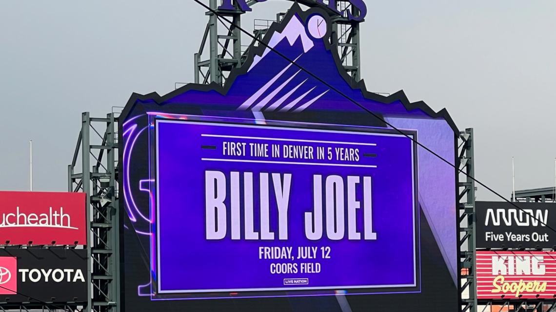 Billy Joel concert added to 2024 schedule at Coors Field Denver