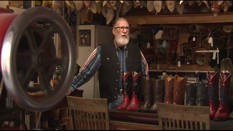 Denver man works to maintain cowboy culture with custom boots
