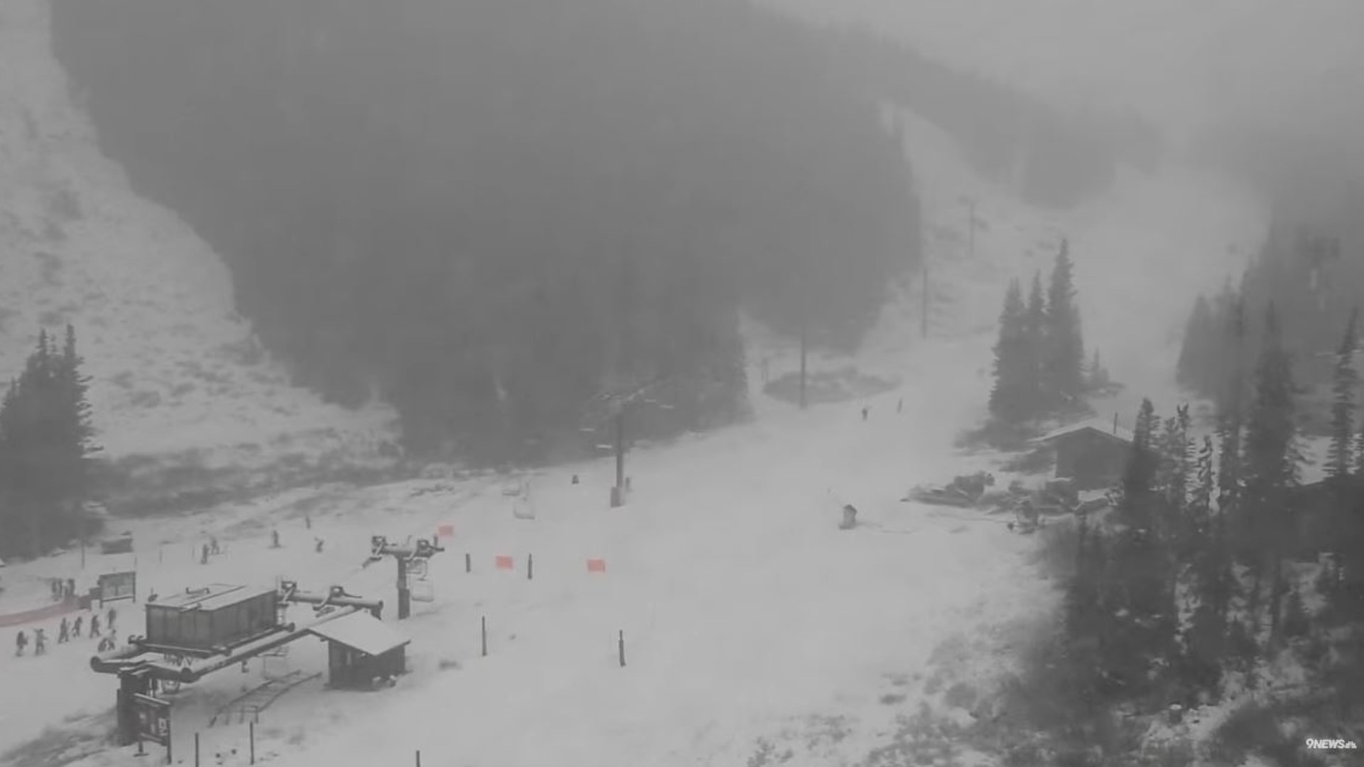 Snow is in the forecast for Loveland Ski Area's opening day on Thursday.