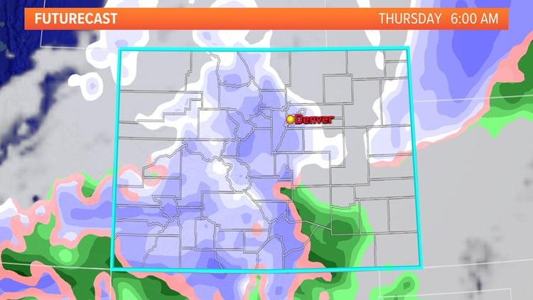 Here's how much snow Denver could get when winter weather returns