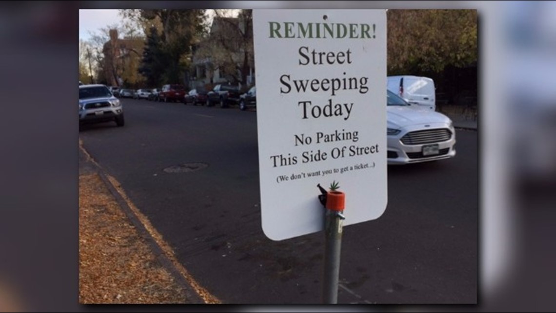 Happy Holidays! No street sweeping in Denver on 4th of July