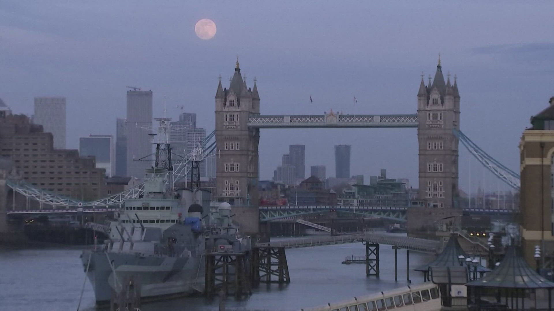 Despite the name, Tuesday's full moon won't be a rosy pink color.