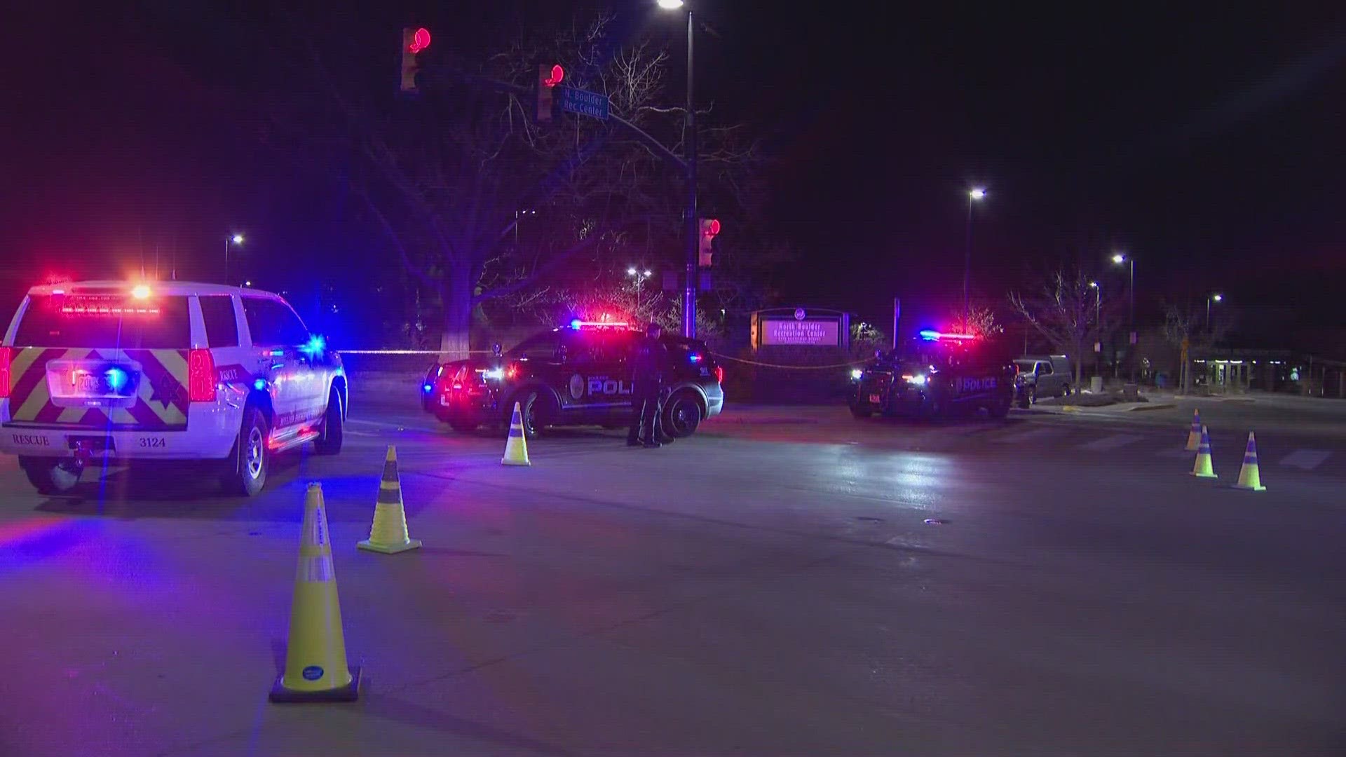 The shooting happened in the area of the North Boulder Recreation Center at 3170 Broadway, the department said.