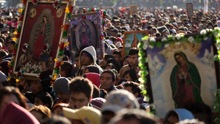 Devotion to Virgin Mary draws millions to Mexico City shrine