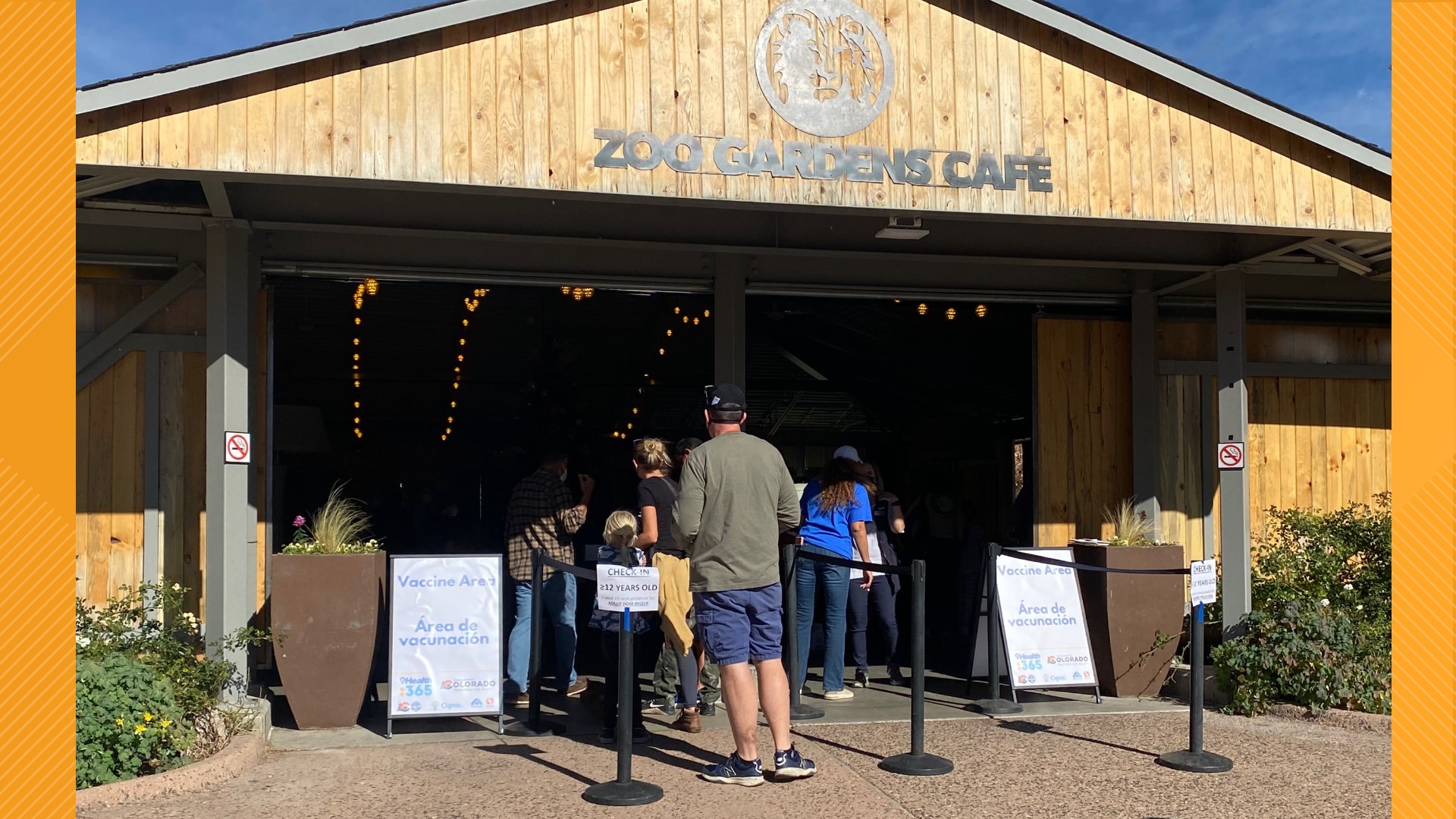A vaccine clinic was held at the Denver Zoo for Coloradans ages 5 to 11 who are now eligible for Pfizer's COVID-19 vaccine.