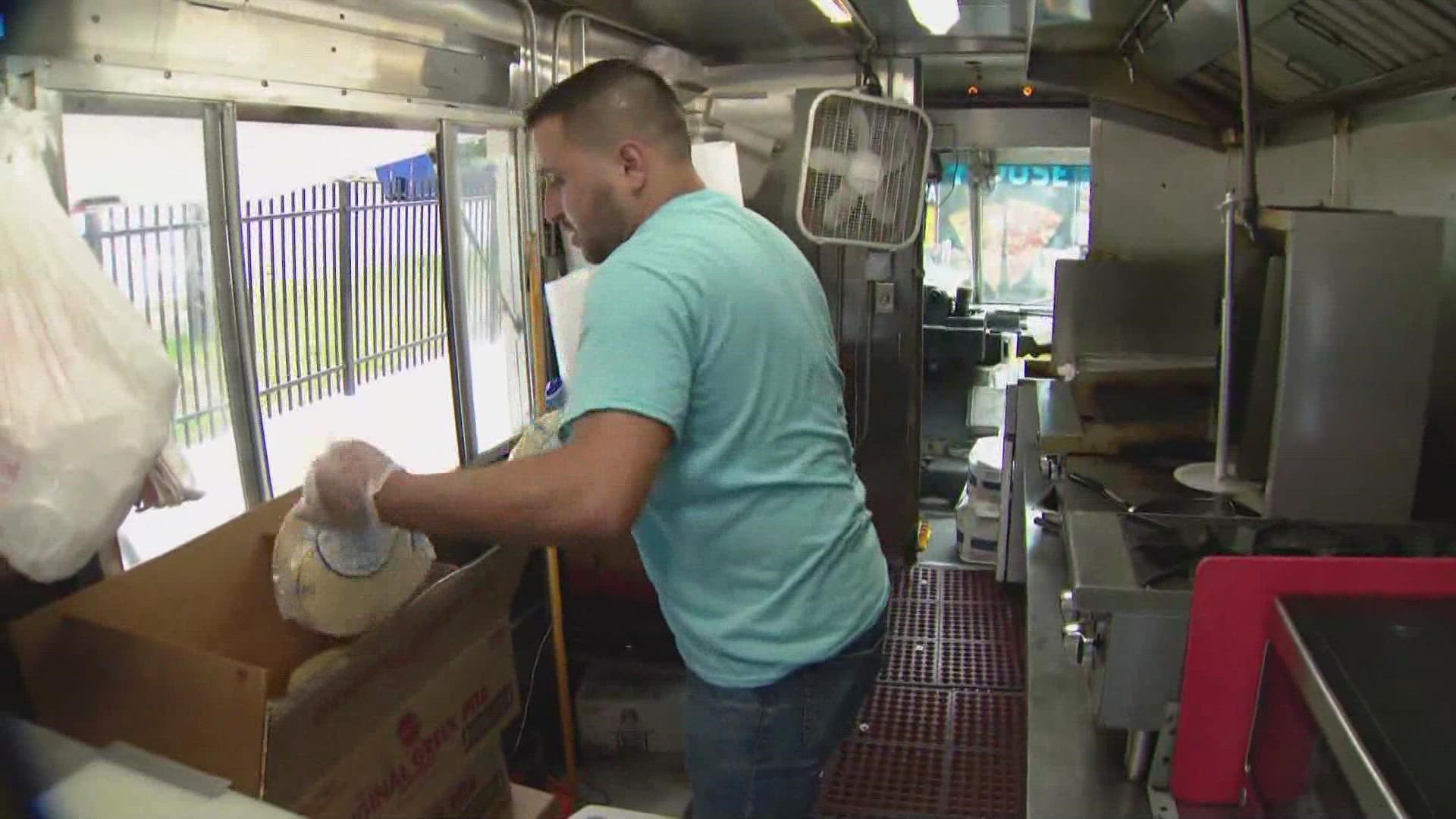 Denver food truck owners are angry and worried about their businesses after the city banned food trucks on some of LoDo's busiest streets.