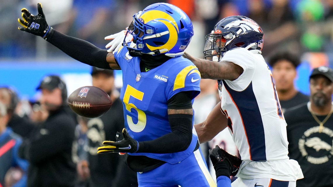 Los Angeles, CA., USA. 24th August, 2019. Los Angeles Rams defensive end  Morgan Fox #97 during the NFL game between Denver Broncos vs Los Angeles  Rams at the Los Angeles Memorial Coliseum