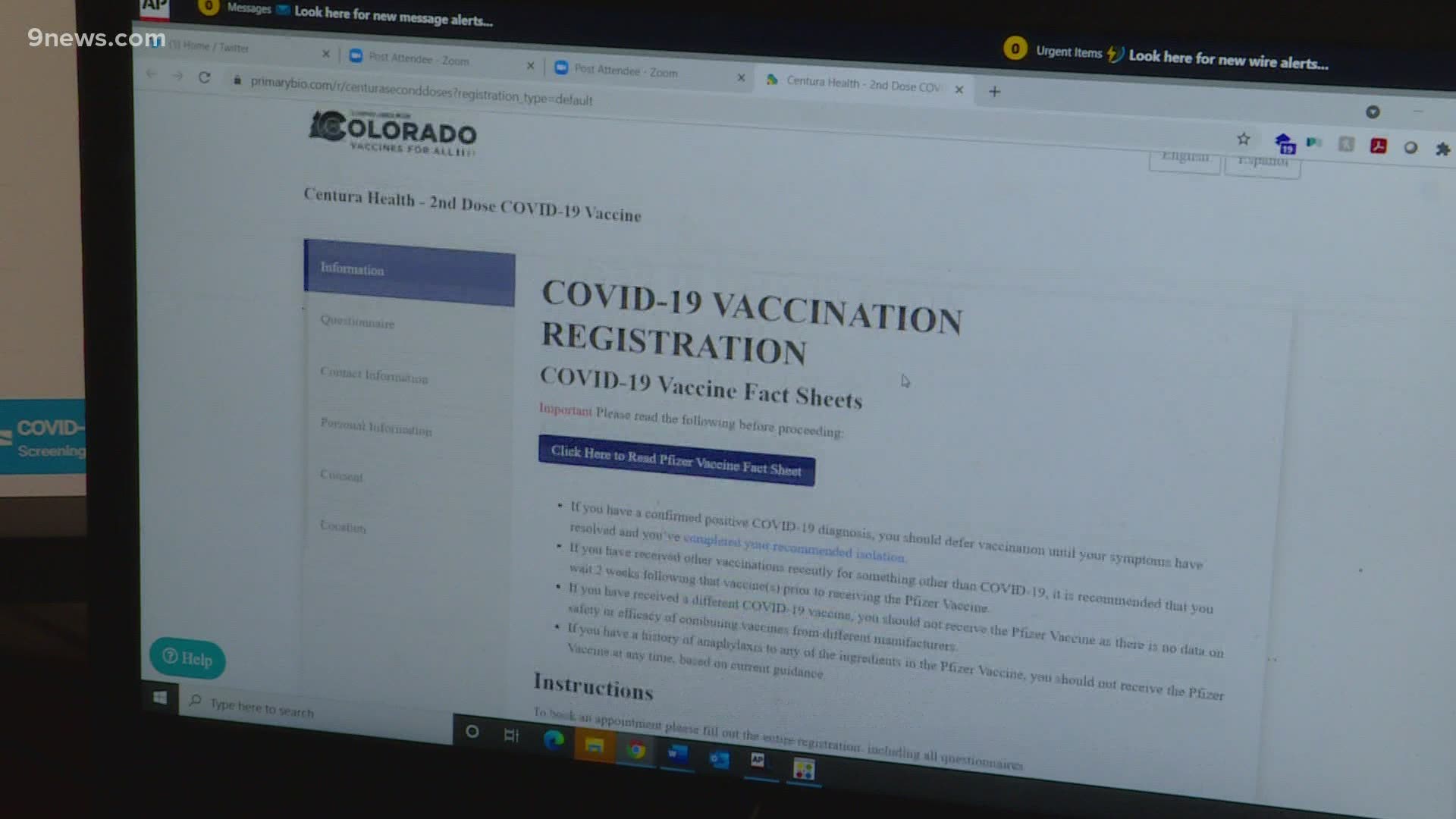 Second-dose COVID vaccination appointments are being canceled or no-shows – Colorado healthcare networks create a way to schedule just the second shot.