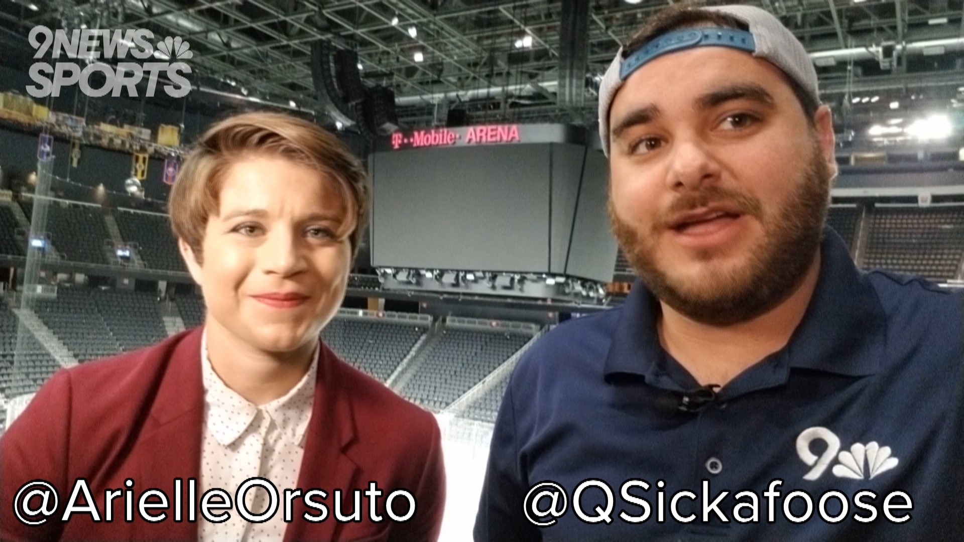 Sports reporters Quentin Sickafoose and Arielle Orsuto discuss the shift in the playoff series from T-Mobile Arena in Las Vegas.