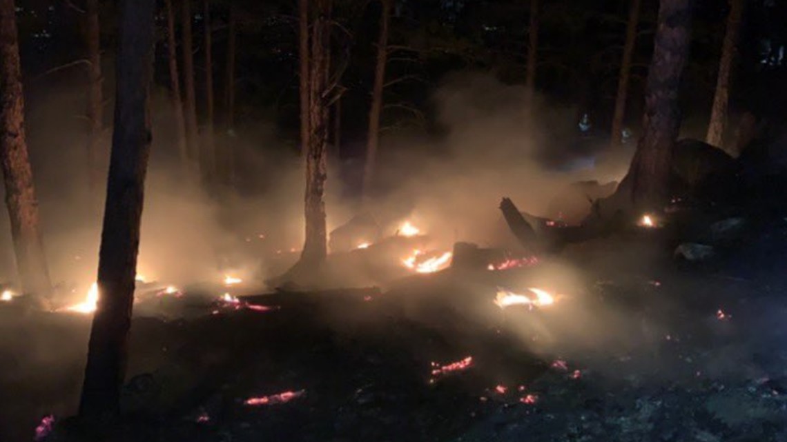 Kebakaran setengah hektar di daerah Boulder dapat dipadamkan dengan cepat meskipun ada angin