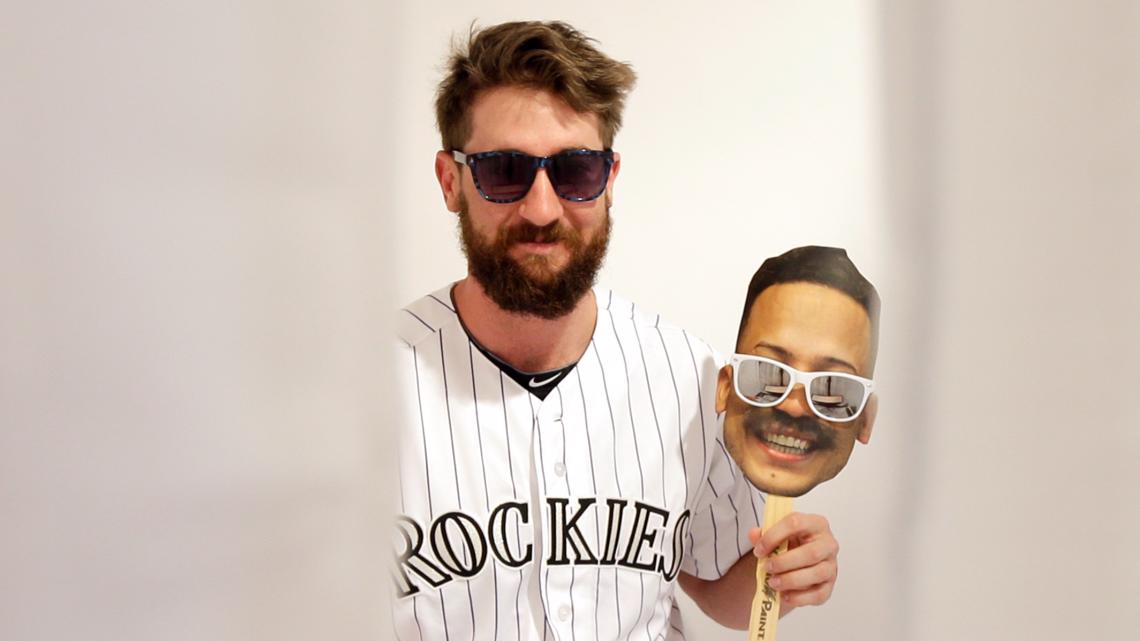 Complete with bushy beard and mullet, Blackmon leads Rockies