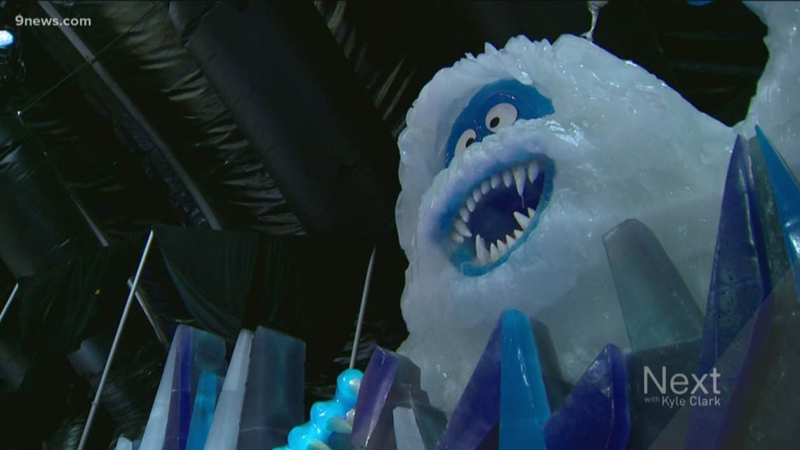 2 million pounds of ice are behind new ice exhibition at Gaylord