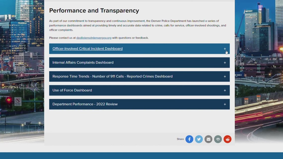 Aurora Police to launch transparency portal - Vimarsana News