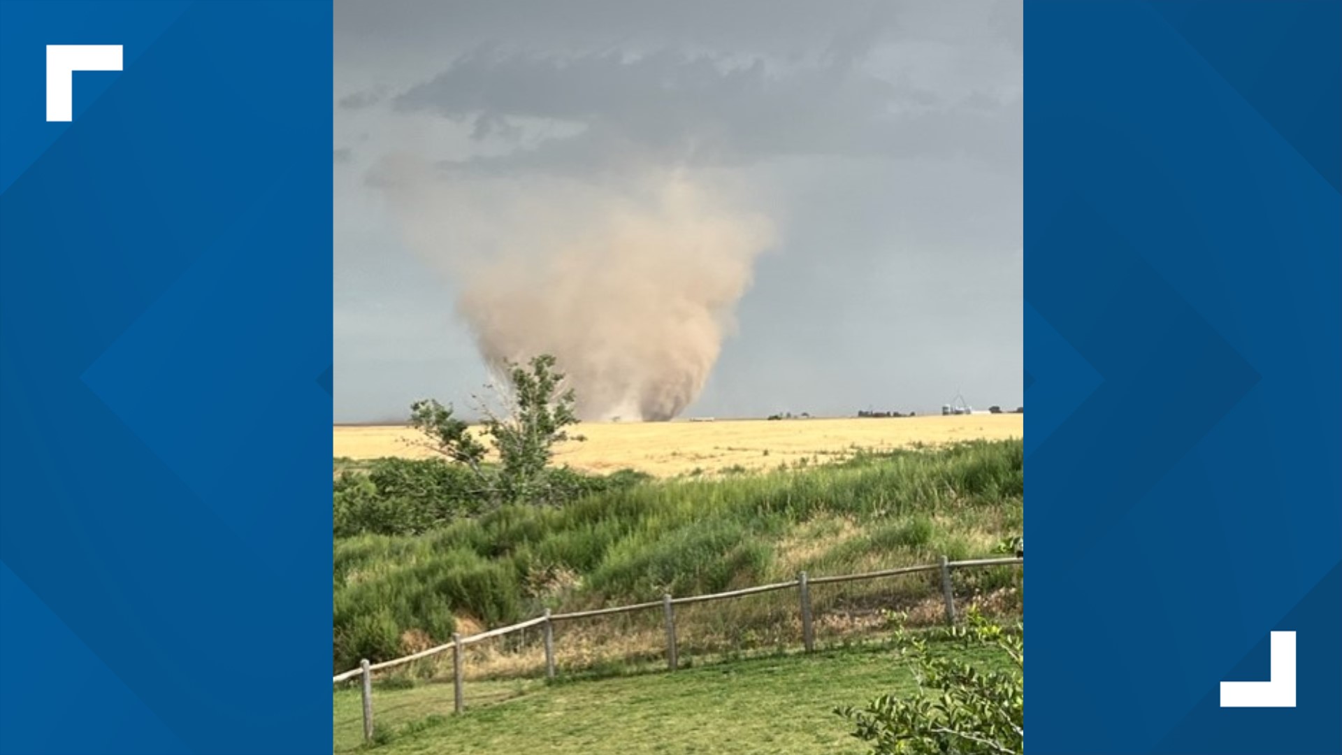 Tornado touches down east of Denver | 9news.com