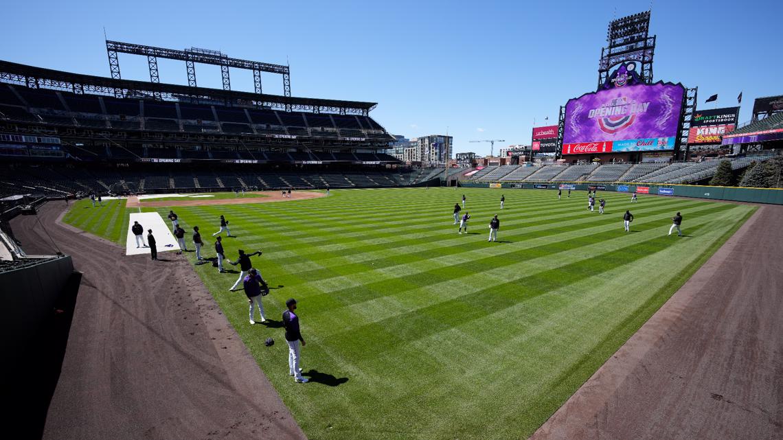 MLB Cathedrals on X: Coors Field has a purple row of seats in the