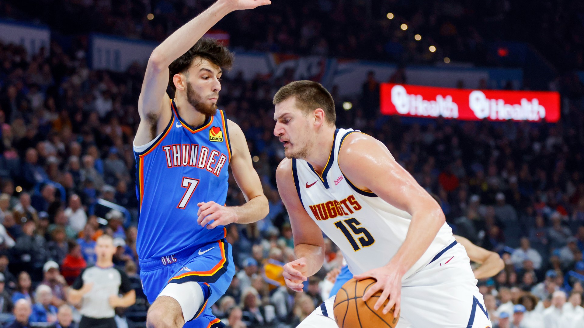 Nikola Jokic's 28 Points Lead Denver Nuggets Past OKC Thunder | 9news.com