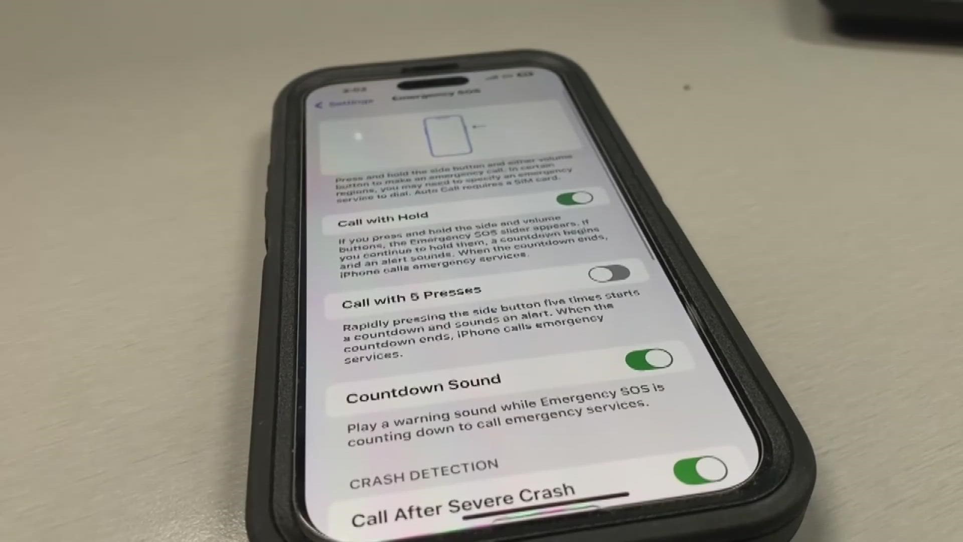 An iPhone and watch feature that is supposed to help in an emergency is doing the opposite in Summit County.
